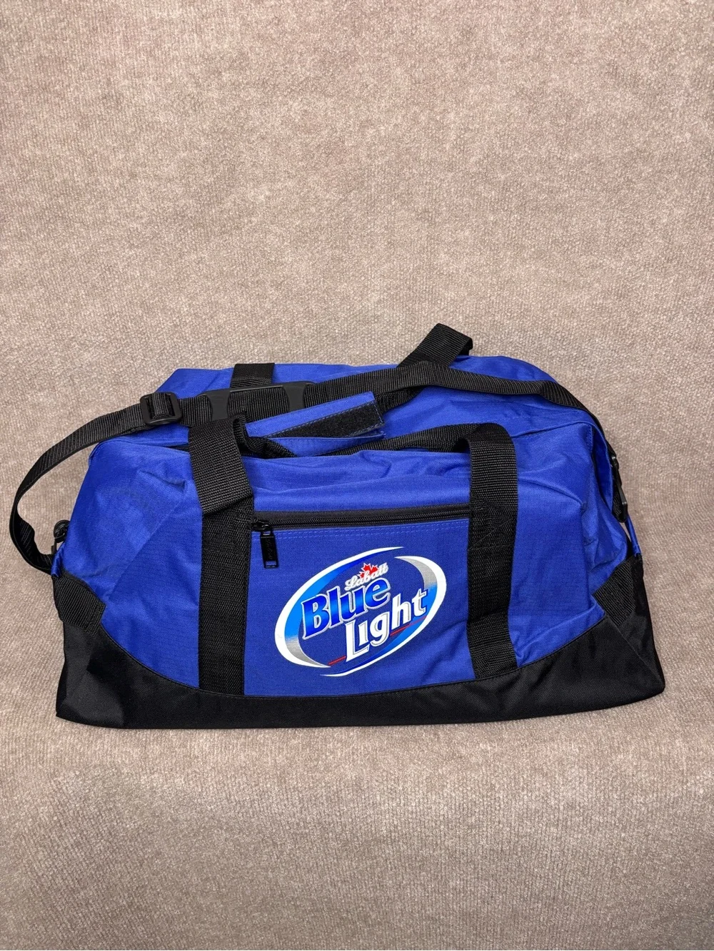 Labatt Blue Light Duffel Bag in Blue and Black